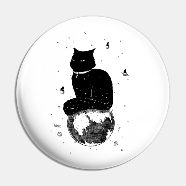 cat Pin by rudoi