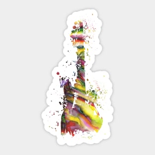 FUNKY MUSIC Sticker for Sale by ildafdhome