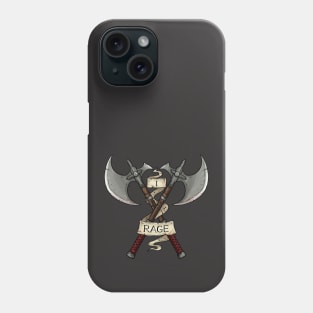 Barbarian - I Rage Phone Case