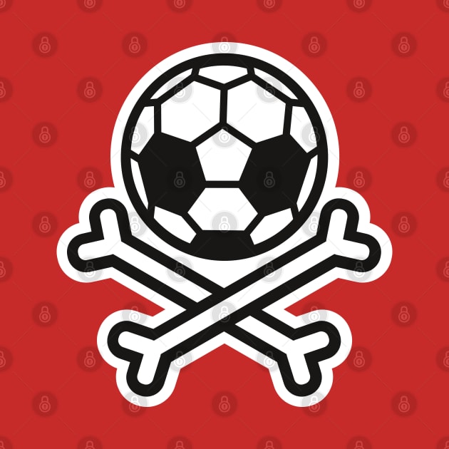 Soccer skull hooligan by LaundryFactory