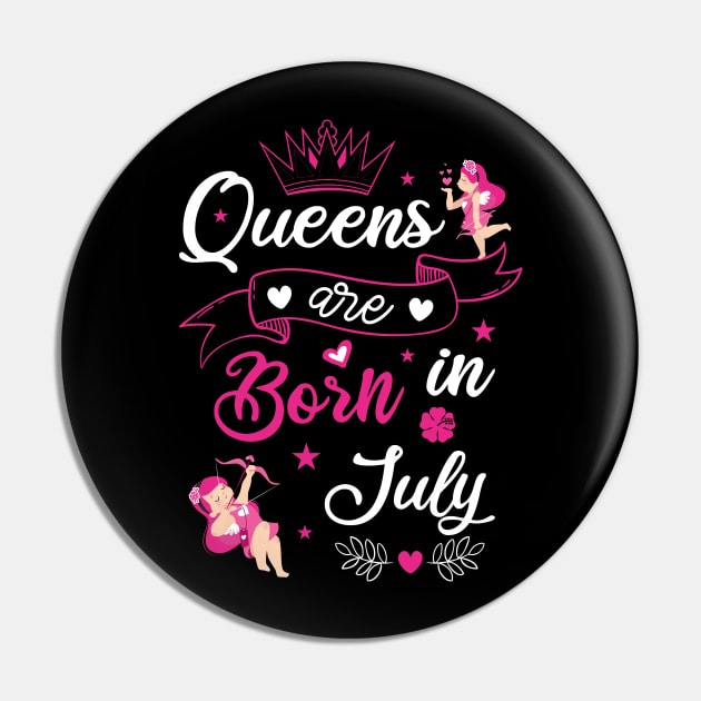 Queens are born in July Pin by artdise