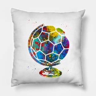 Handball Globe Pillow