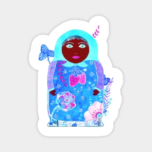 Matryoshka Magic Night Jasmine Magnet