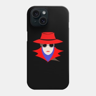 Lady Red (cauc): A Cybersecurity Design Phone Case