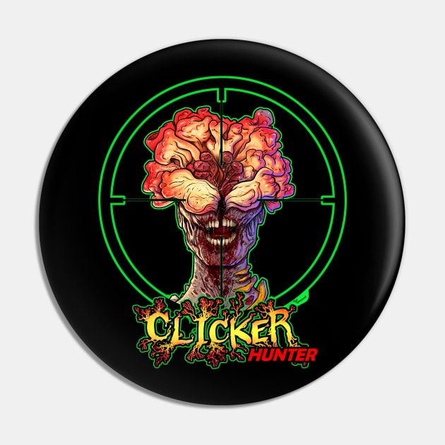 The Last of Us Clicker Hunter Pin by ted1air