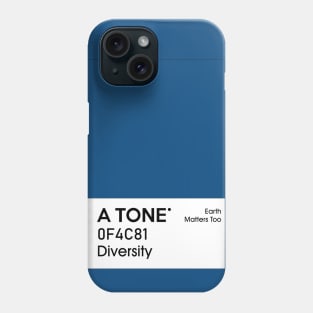 blue minimalist street style - A tone series Phone Case