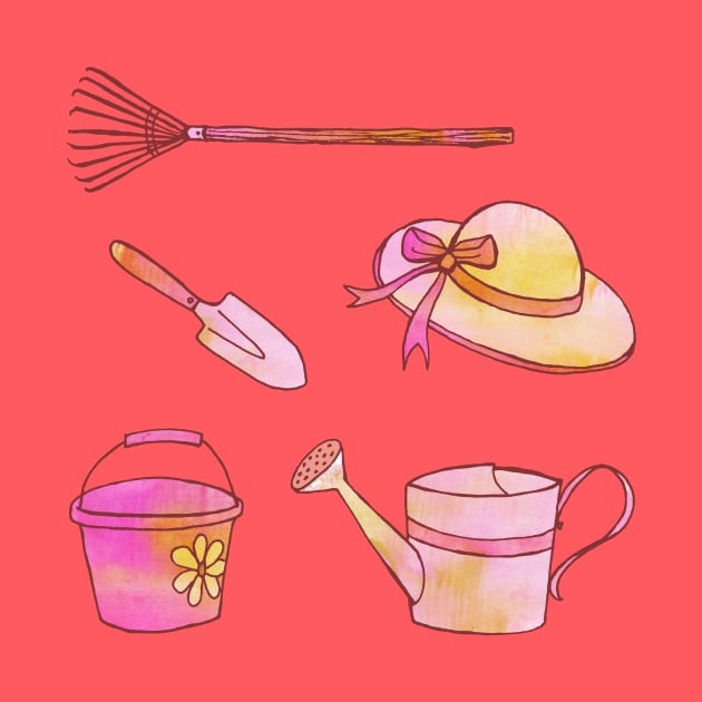 Little Gardener's Tools by Olooriel