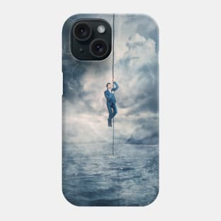 businessman salvation Phone Case