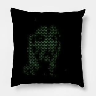 90s 80s vintage retro monitor streetwear. sci fi Pillow