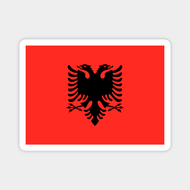 Albania Magnet by Wickedcartoons