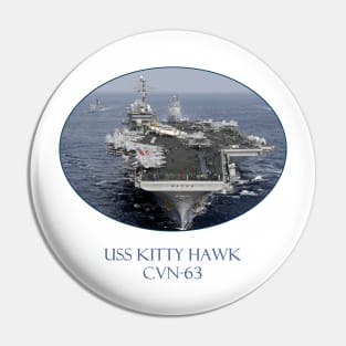 USS Kitty Hawk  CVN-63 Pin