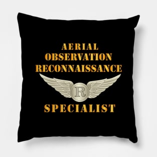 Aerial Observation Recon Specialist  w Badge Pillow