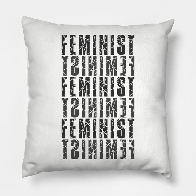 Feminist Grunge Pillow by Girona