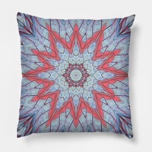 Boho Style Abstract Festive Mandala Pattern Pillow