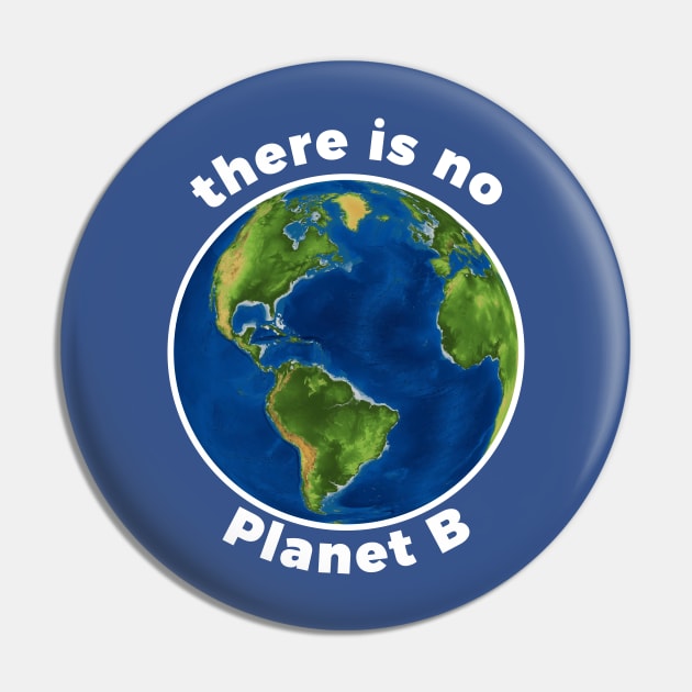 Climate Change There Is No Planet B Pin by RedYolk