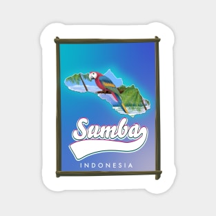 Sumba Indonesia map Magnet