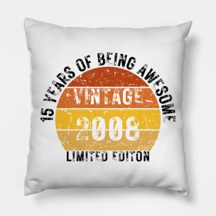 15 years of being awesome limited editon 2008 Pillow