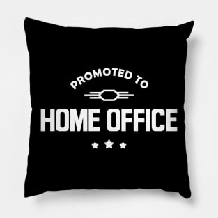 Promoted to home Office w Pillow