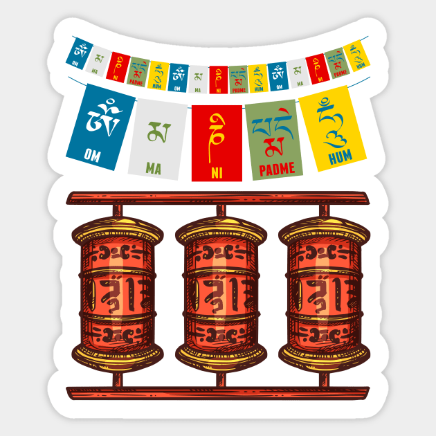 Prayer Stickers - Free cultures Stickers