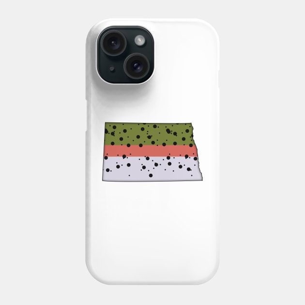 North Dakota Trout! Phone Case by somekindofguru