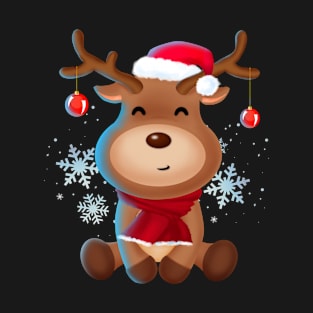 Sweet Reindeer SHIRT Merry Christmas Winter Deer T-Shirt