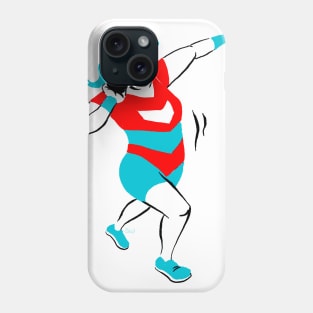 Female Shot Putter Phone Case