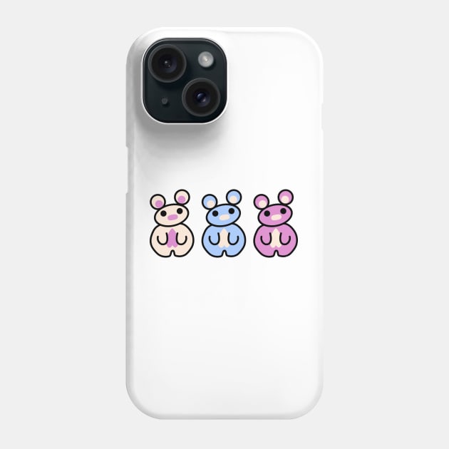 Three Chibis CHUMMY Phone Case by Village Values