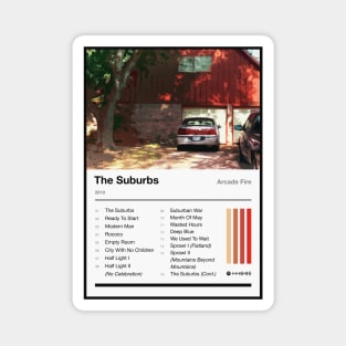 The Suburbs Tracklist 2 Magnet