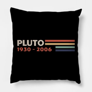 Stars Pluto 1930 - 2006 Pillow