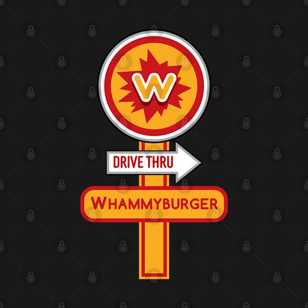 Whammyburger Drive Thru by Gimmickbydesign