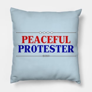 Peaceful Protester 2020 Pillow