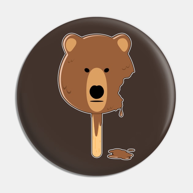 Bear Ice Cream Pin by ArtDiggs