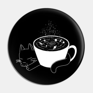 Space Kitty Tea Pin