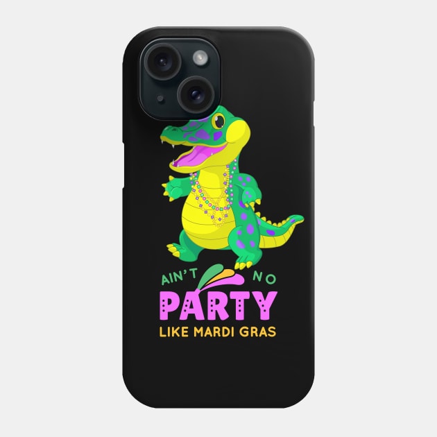 Mardi Gras Phone Case by Norse Magic