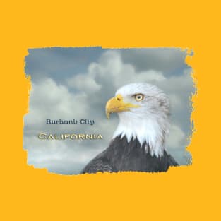 Bald Eagle Burbank City CA T-Shirt