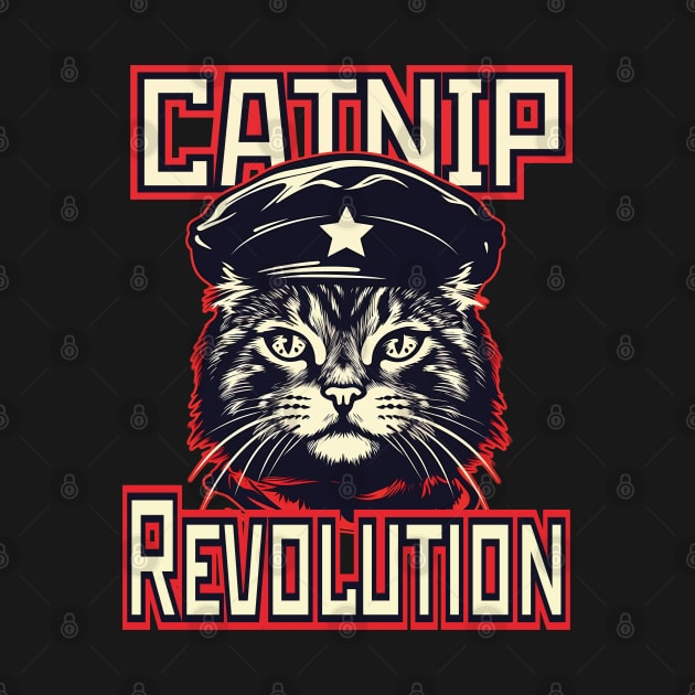 Catnip Revolution: Embrace the Purr-suit of Freedom by Czajnikolandia