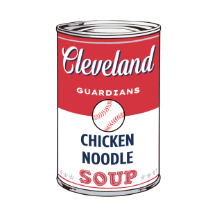 Cleveland Guardians Soup Can T-Shirt
