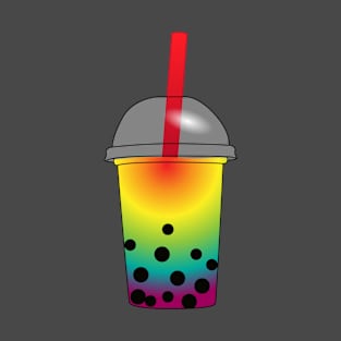 Gay Boba (Red Straw) T-Shirt