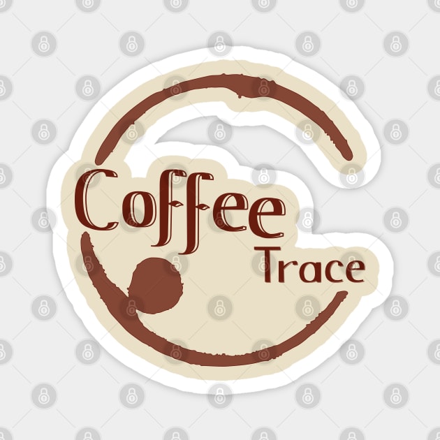 Coffee trace Magnet by Javisolarte