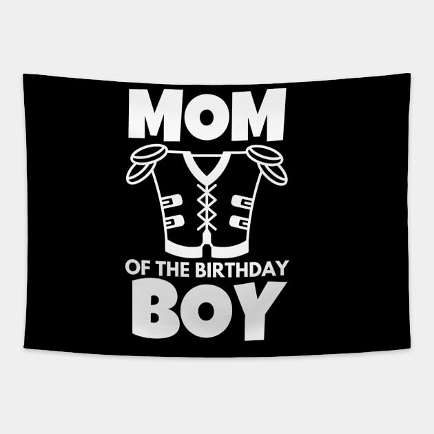 Mom of the birthday boy Tapestry by mksjr