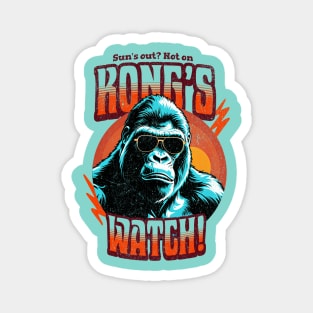 Sun's out? Not on Kong's watch! Magnet