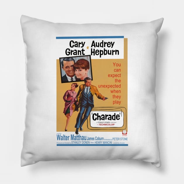 Charade Pillow by RockettGraph1cs