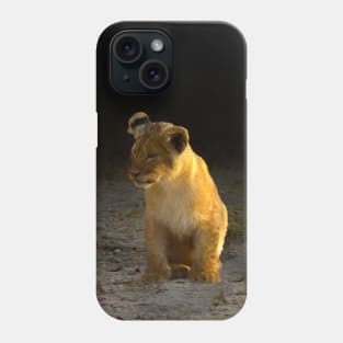 Lion cub Phone Case