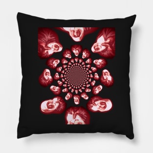 The Psychedelic Virgin Mary II Pillow