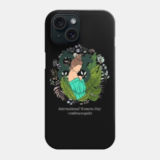 international womens day 2023 embrace equity Phone Case