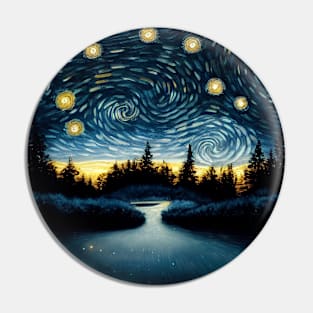 Starry Night Fills Your Dreams Pin