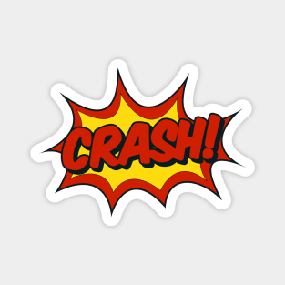 Crash! Comic Effect Magnet