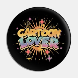 Flashback Funnies: Cartoon Lover's 80s Edition Pin