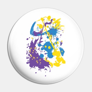 Paint Splatter Pin