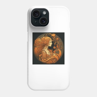 Tangerine Mermaid Phone Case